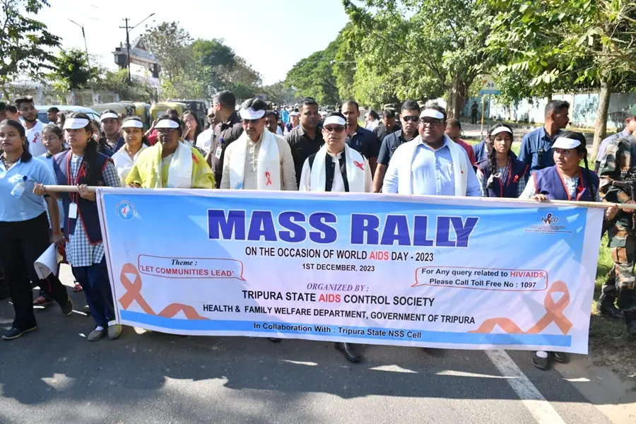 mass rally AIDS Control