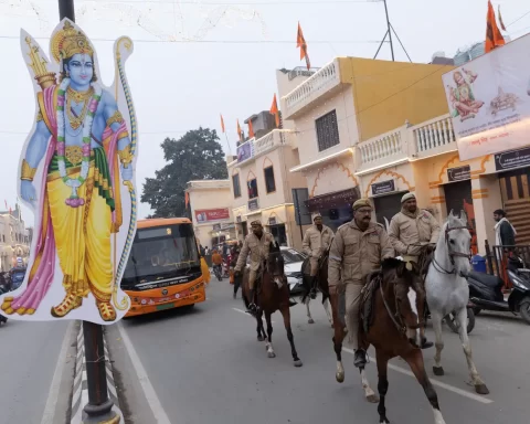 What are the contentious events behind India's new Ram temple