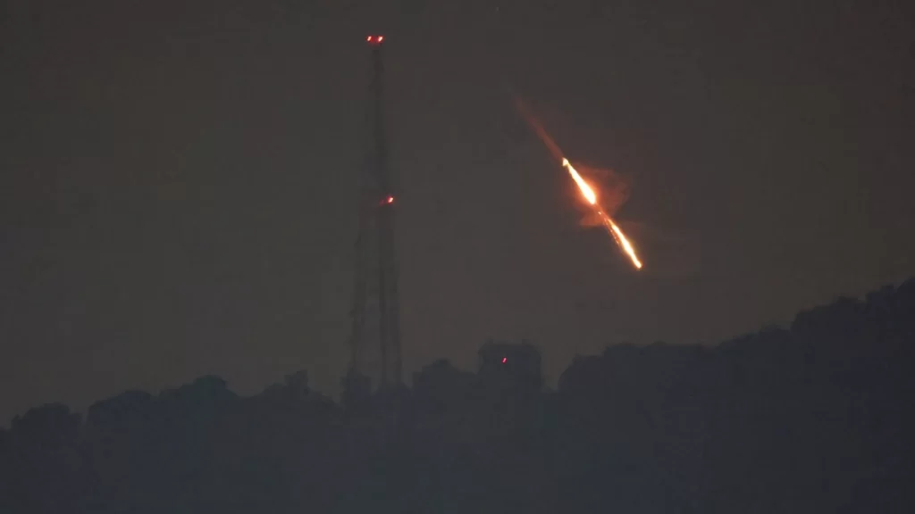 Israeli military says 99 of the drones and missiles were intercepted