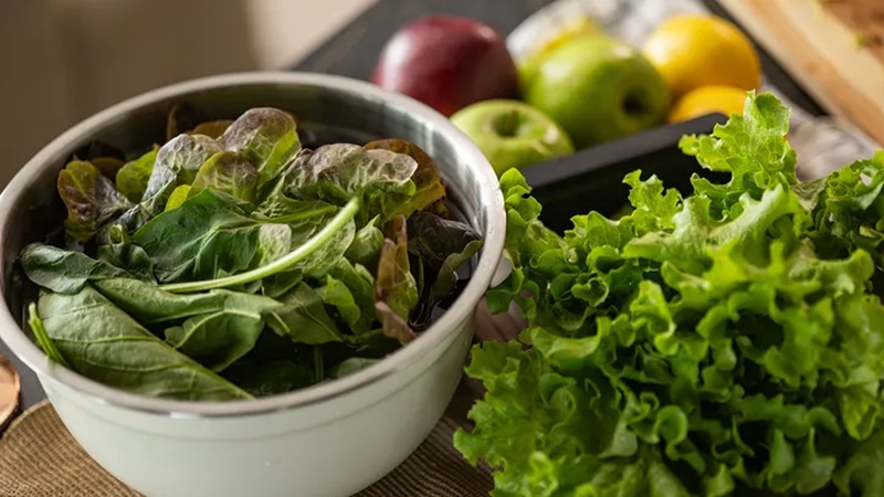 more greens and veggies