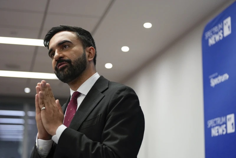 Who is Zohran Mamdani? State lawmaker seeks to become NYC’s first Muslim and Indian American mayor 1 Mamdani talks to people