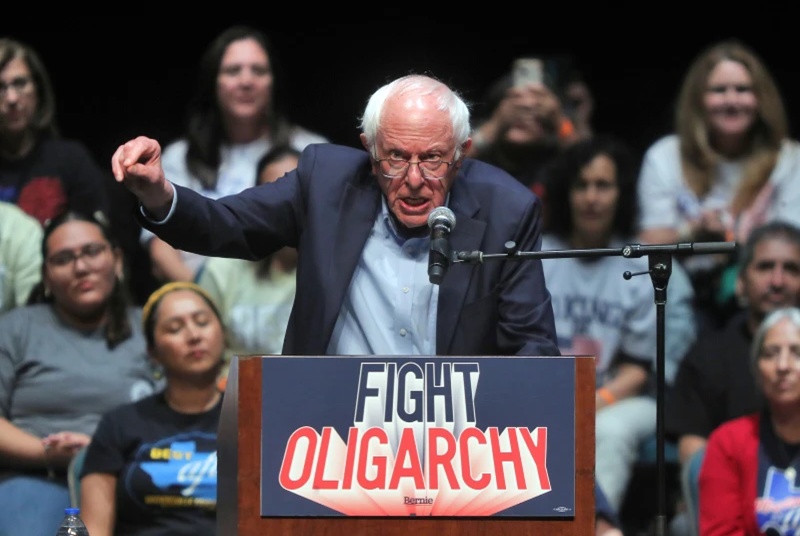 Democrats fret about national fallout after Mamdani stuns in New York City 2 U.S. Senator Bernie Sanders