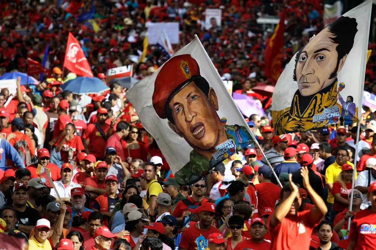 Before toppling Maduro, US spent decades pressuring Venezuelan leaders over its oil wealth 3 Supporters of Venezuelas President Hugo Chavez