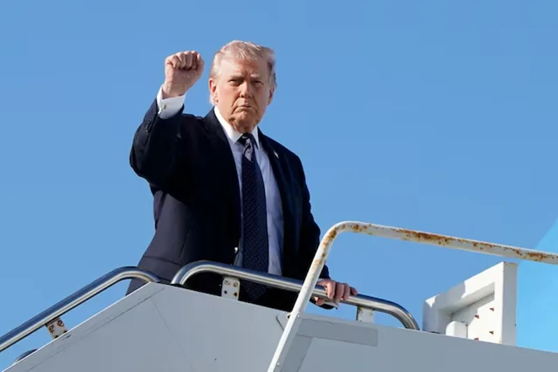 Fears of a global energy crisis rise as Iran keeps stranglehold on shipping and hits Dubai airport 1 President Donald Trump Gestures
