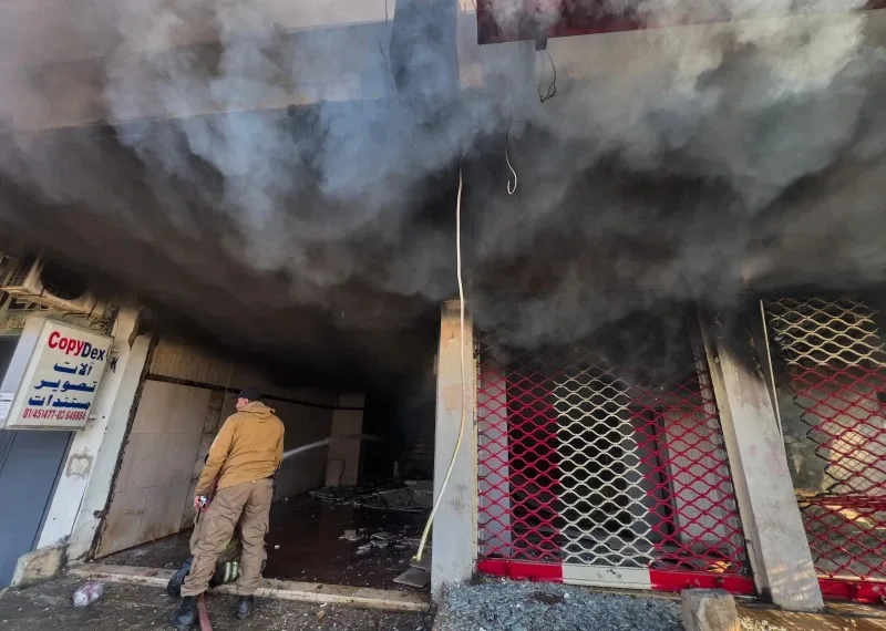 Israel steps up airstrikes in Tehran, as Iran widens its response across the region 4 firefighter