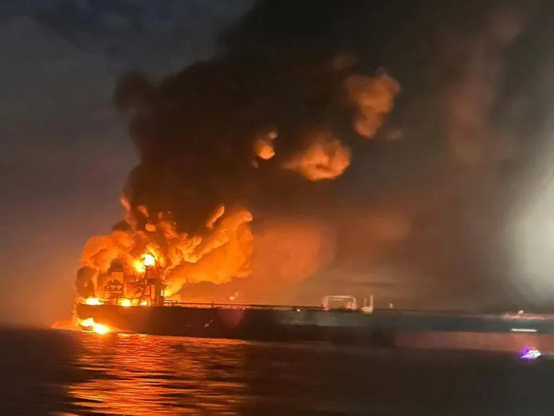Iran fires on targets across Mideast while Israel and US hit Tehran as war shows no signs of slowing 1 Giant oil tanker off Dubai hit by Iranian strike after Trump's latest threats