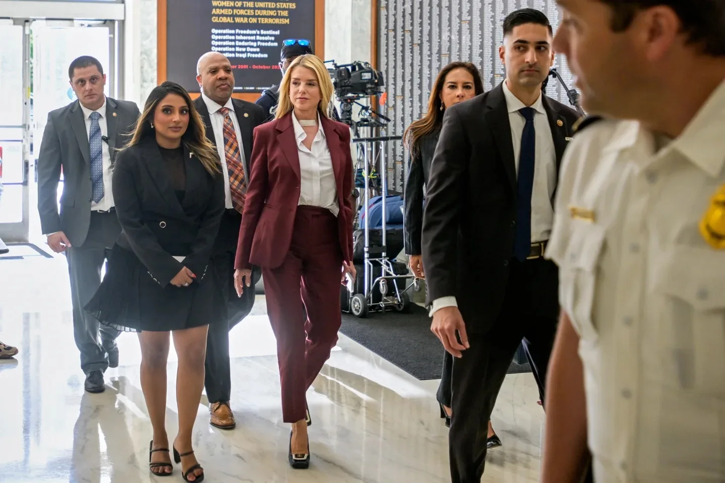 Pam Bondi faces a closed-door questioning from House lawmakers over the Epstein files 1 Pam Bondi faces Epstein Files 02