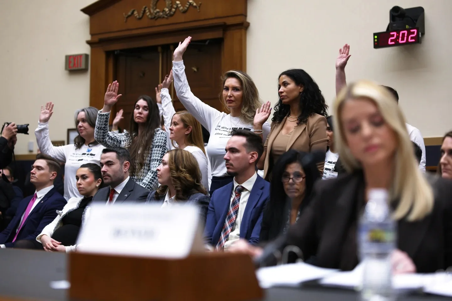 Pam Bondi faces a closed-door questioning from House lawmakers over the Epstein files 2 Pam Bondi faces Epstein Files 04