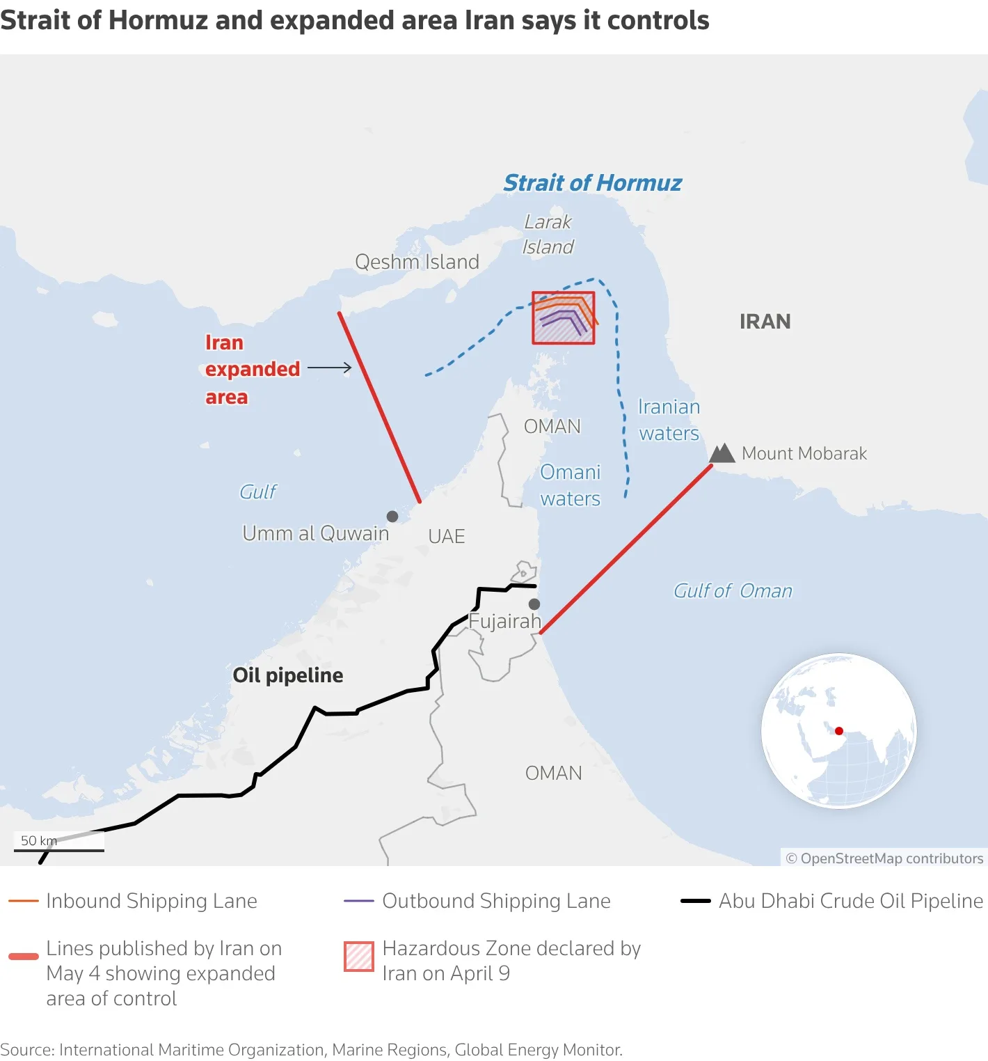 Iran says it is reviewing new US proposal after sources say sides closing in on deal 1 shipping lanes in Strait of Hormuz