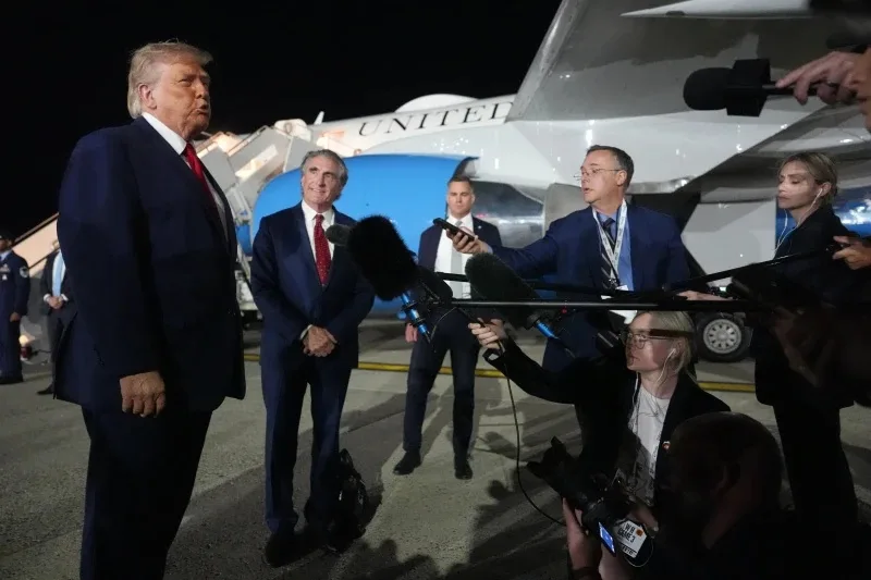 US and Iran launch airstrikes after Trump blames Tehran for downing Army helicopter 3 Donald Trump in New York