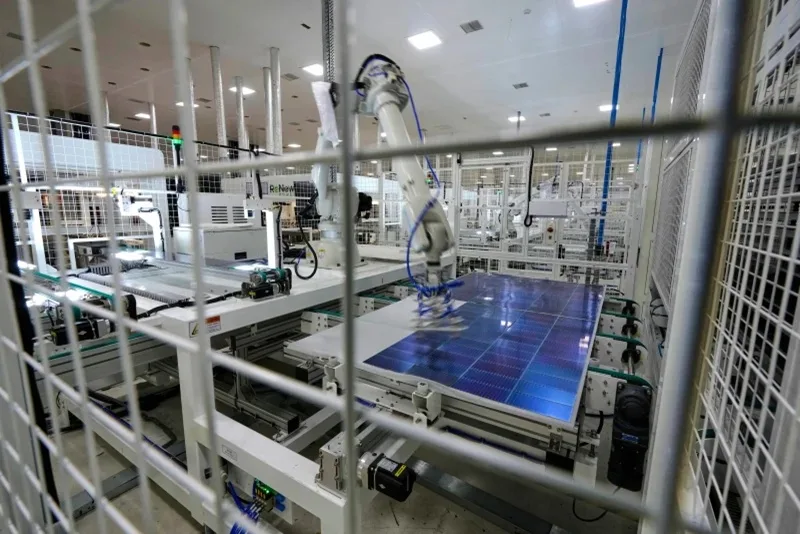 AI companies should release environmental impact, commit to clean energy, says UN chief 2 solar cells