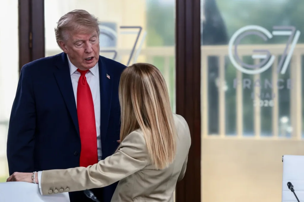Facing barbs and pressure from Trump, Europe’s leaders close ranks 1 European leaders rally around Meloni 02