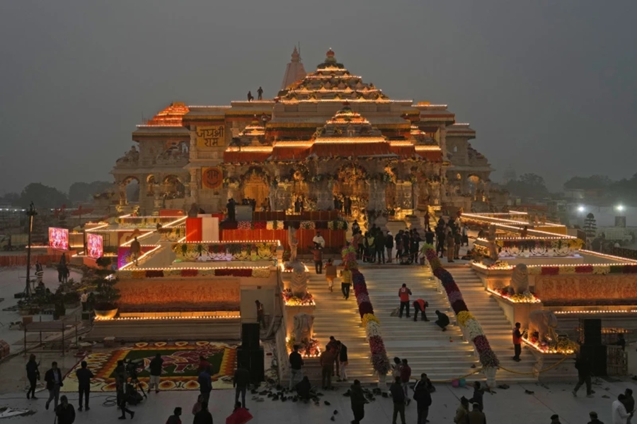 A temple to a top Hindu deity was built over a destroyed mosque in India. Here is why it matters 2 Hindu deity Lord Ram