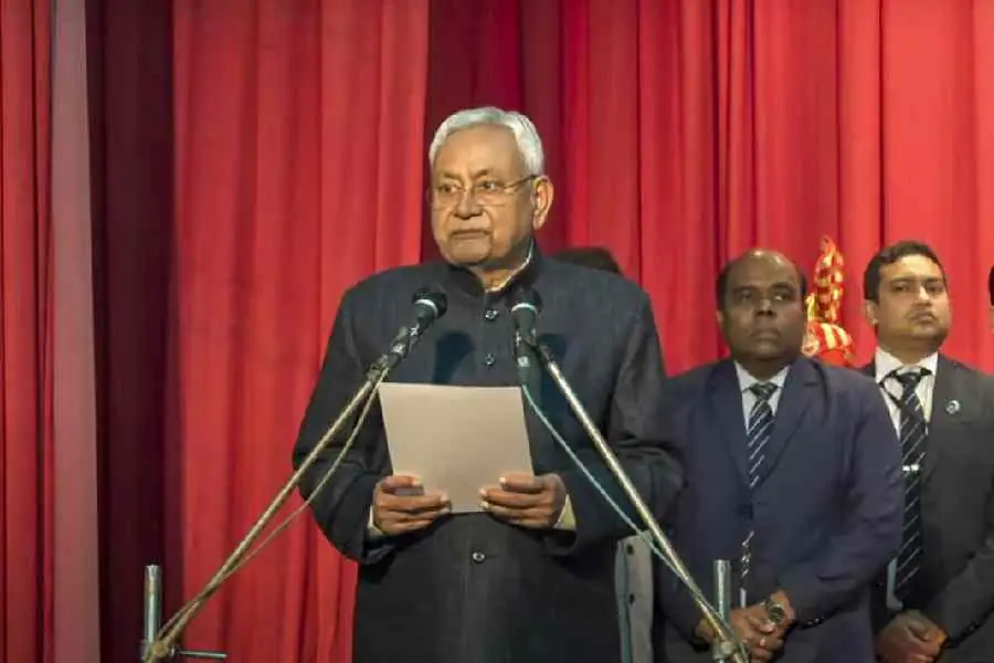 Nitish takes oath as chief minister of Bihar for record ninth time