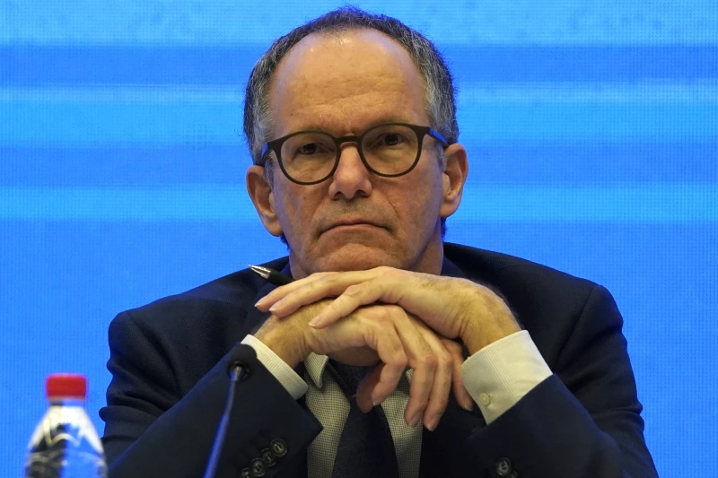 How the search for the origins of COVID-19 turned politically poisonous! 2 Peter Ben Embarek of a WHO team attends a joint press conference at the end of their mission