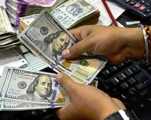 Rupee hits record low