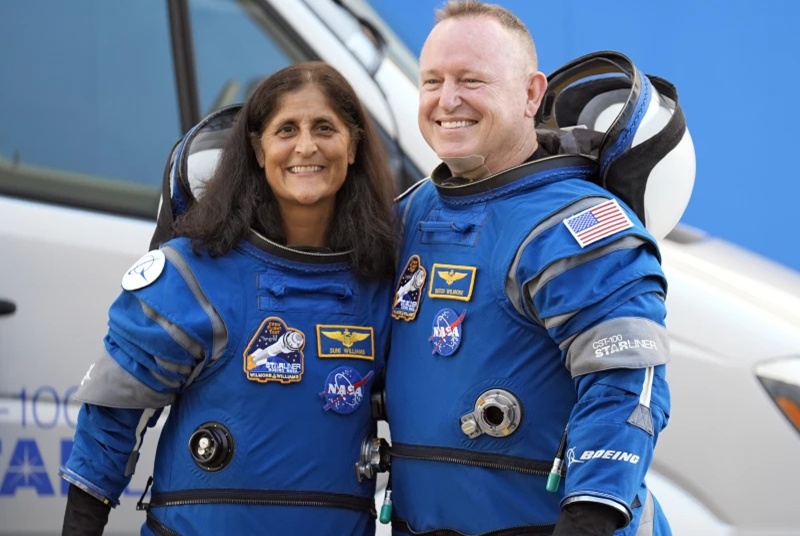 NASA astronauts Butch Wilmore and Sunita Williams return to Earth after 9 months stuck in space 5 Sunita Williams Butch Wilmore