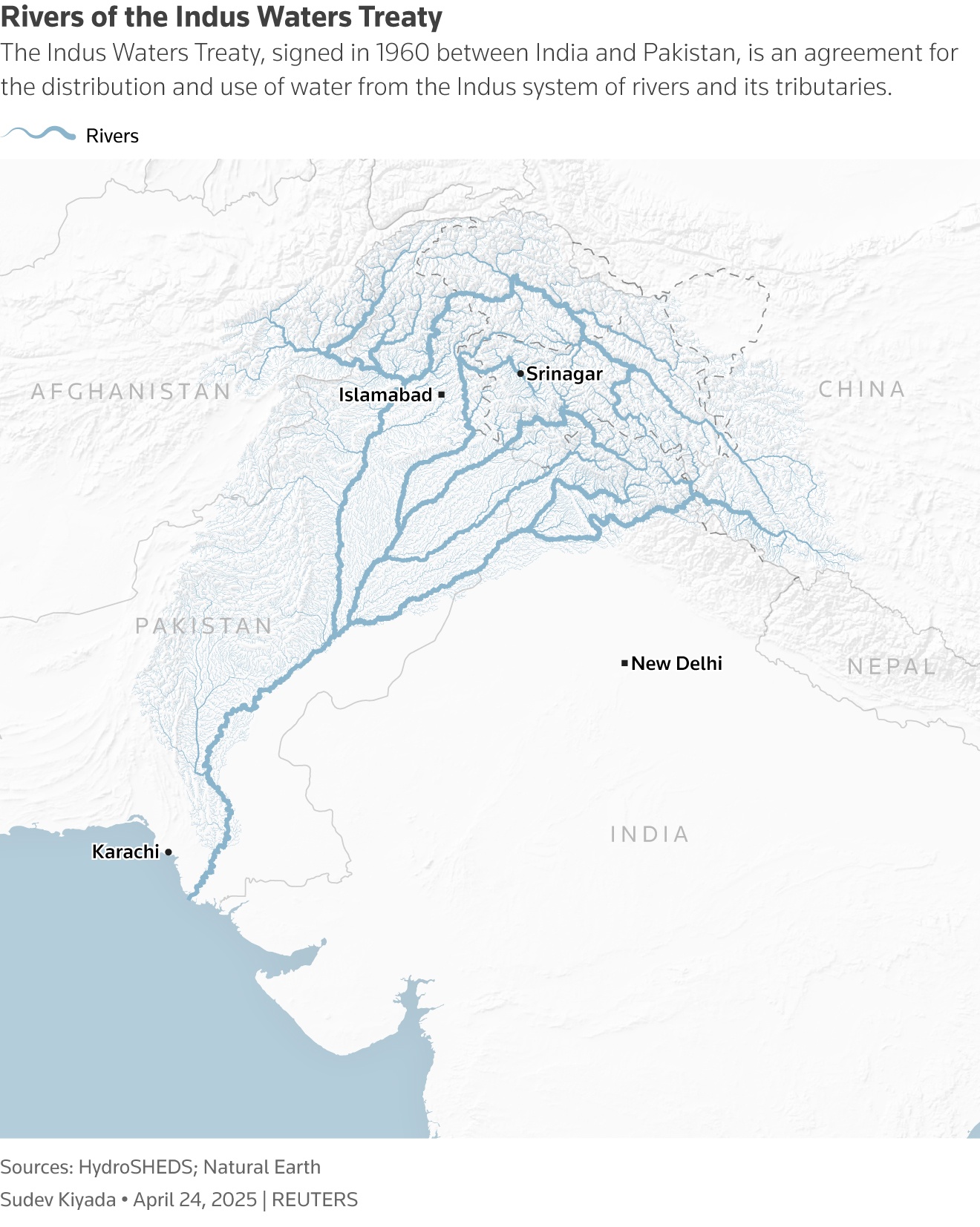 What is the Indus Waters Treaty between India and Pakistan? 1 Waters Treaty