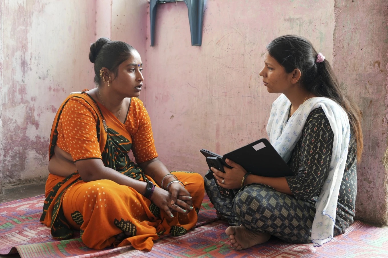 Smartwatches are part of the solution to dealing with searing heat in Ahmedabad 1 Data collector Komal Parmar