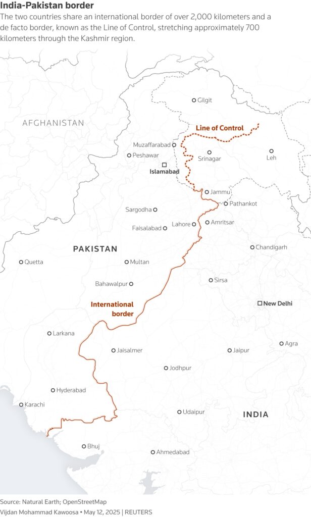 Indian army says talks with Pakistan's military operations chief delayed 1 Indo Pak border