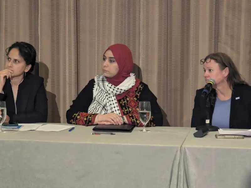 Georgetown University Indian scholar released from immigration detention after federal judge’s ruling 2 Mapheze Saleh wife of arrested Badar Khan Suri