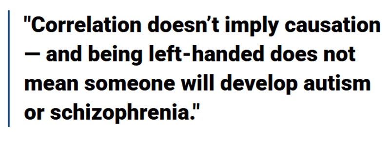 Left-handed people could be at higher risk for some neurological disorders: study 1 neurological disorders