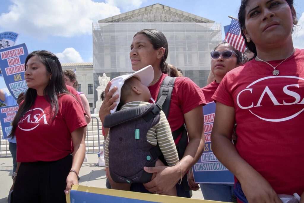 US Supreme Court could block Trump’s birthright citizenship order but limit nationwide injunctions 2 oman from CASA Maryland
