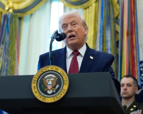 President Donald Trump speaks during a Mexican Border Defense Medal presentation in the Oval Office of the White House, Monday, Dec. 15, 2025, in Washington. (Photo: AP)