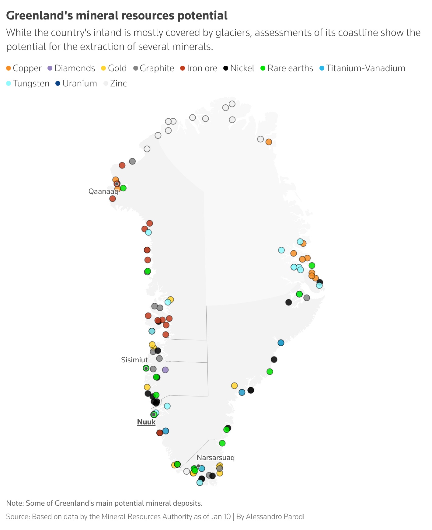 Can the US put a price tag on Greenland? 1 Greenland Mineral Resources Potential