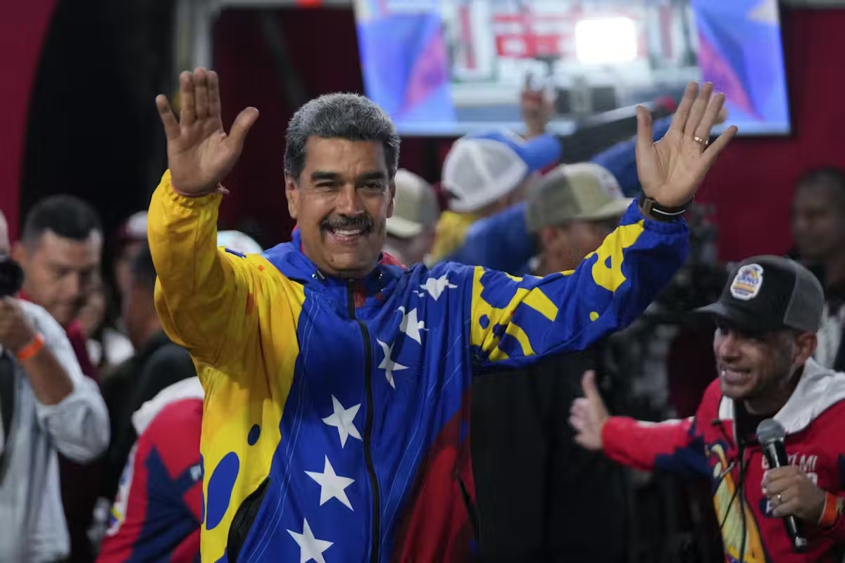 Before toppling Maduro, US spent decades pressuring Venezuelan leaders over its oil wealth 5 Nicolas Maduro addresses supporters