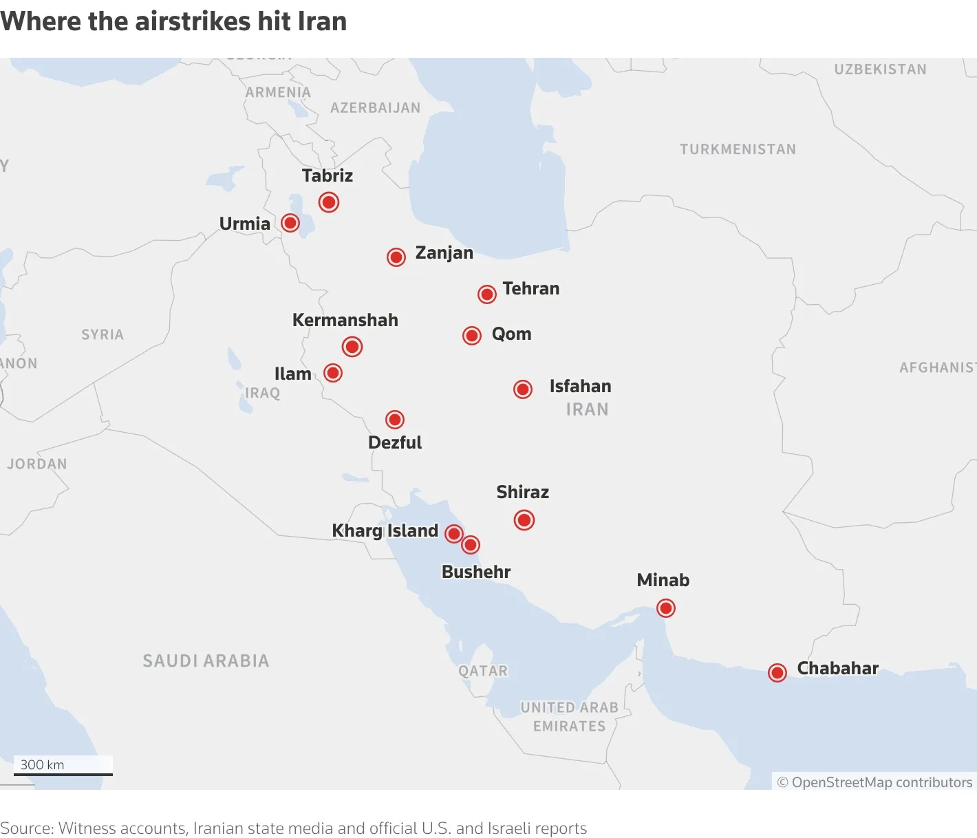 Iran conflict widens as Israel strikes Lebanon following Hezbollah attacks 1 Airstrikes hit in Iran