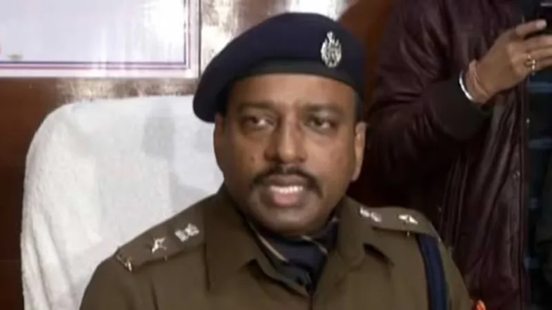 Senior IPS officer Chinmoy Biswal during an official interaction after being appointed IGP (Security/Crime).