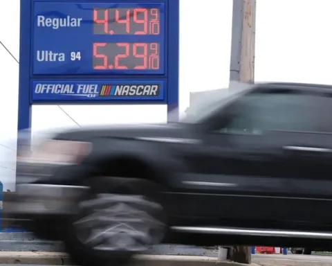 Gas prices soar past $4 on average for a gallon of regular in the US, the highest since 2022