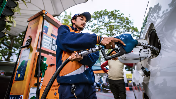 customer pays for petrol india