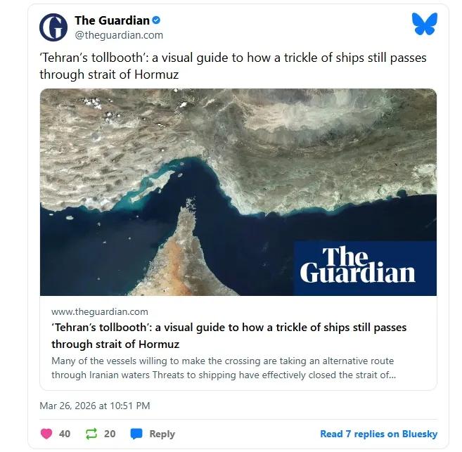 Does the Iran ceasefire mean the fuel crisis is over? Not even close 1 Tehrans Tollbooth